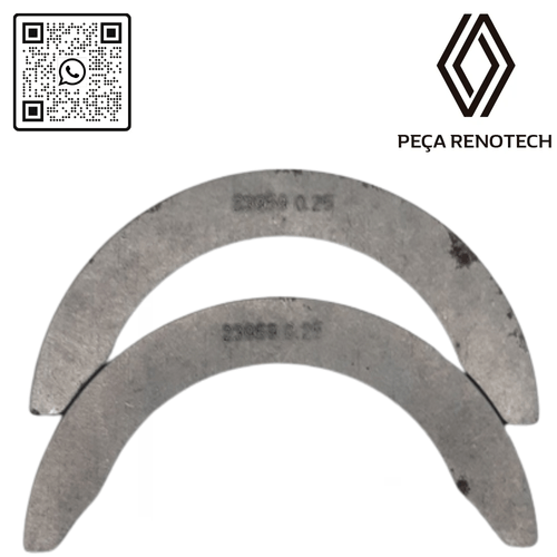 RN 462824-B 7701462824 BRONZINA AXIAL 0,25 MOT F3R 2.0 8VF4R 2.0 16V - 3